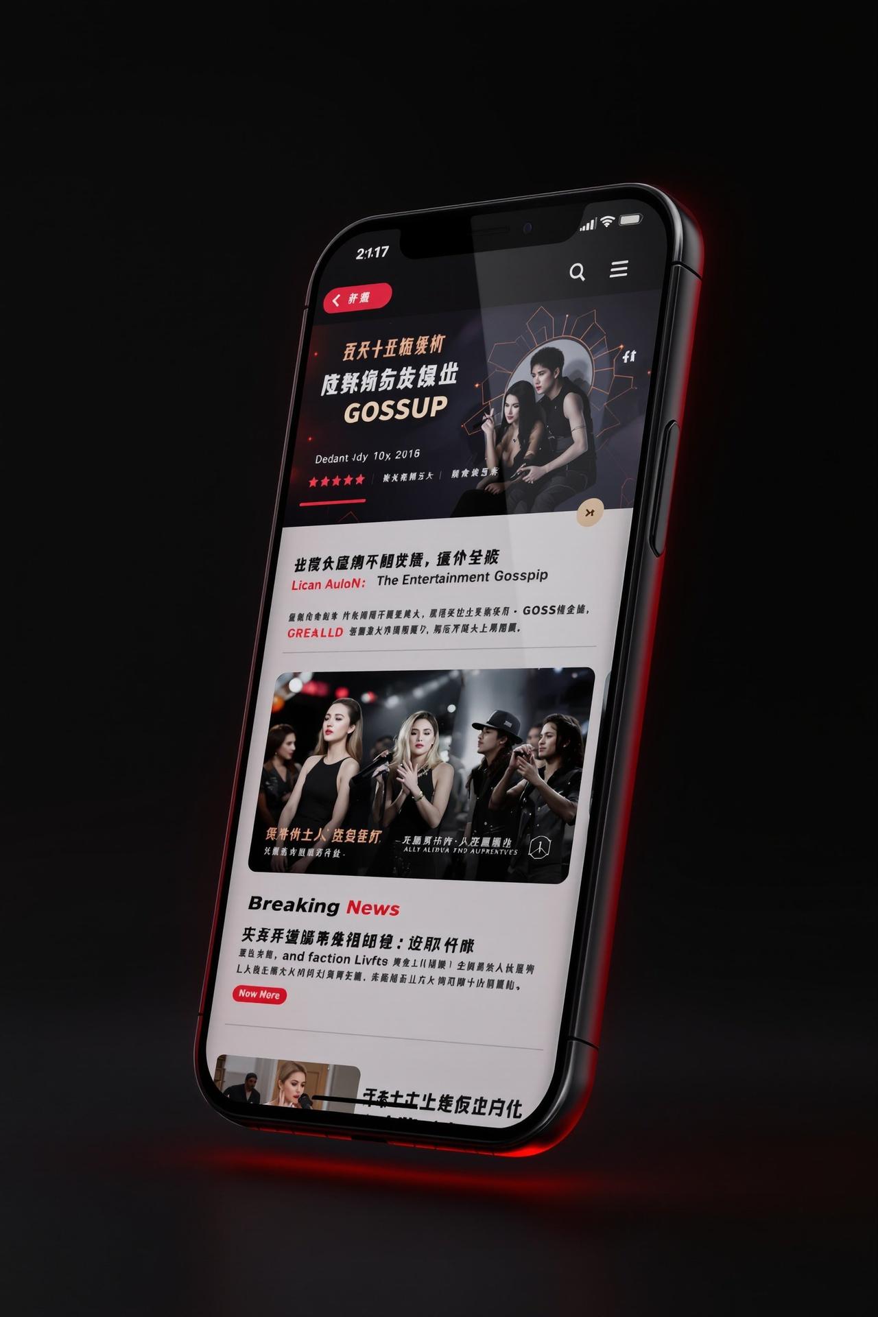 吃瓜中心APP界面